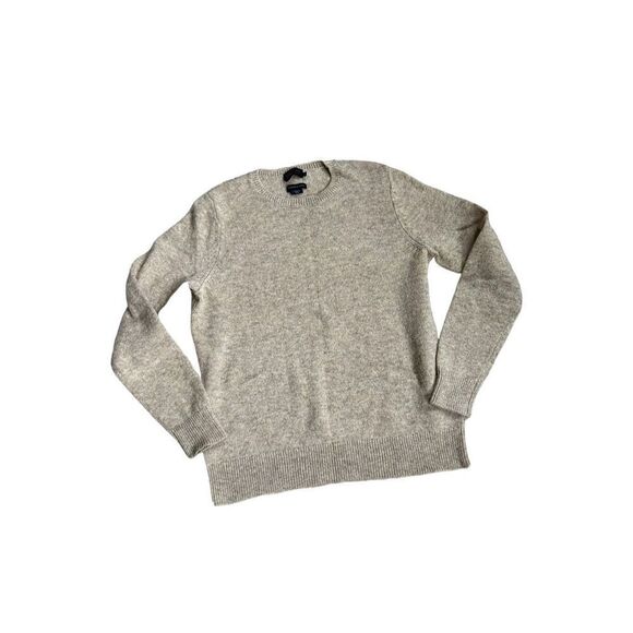 Pendleton Pullover Crew Neck Washable 100% Shetland Wool Sweater Women's Tan XL - Picture 1 of 5